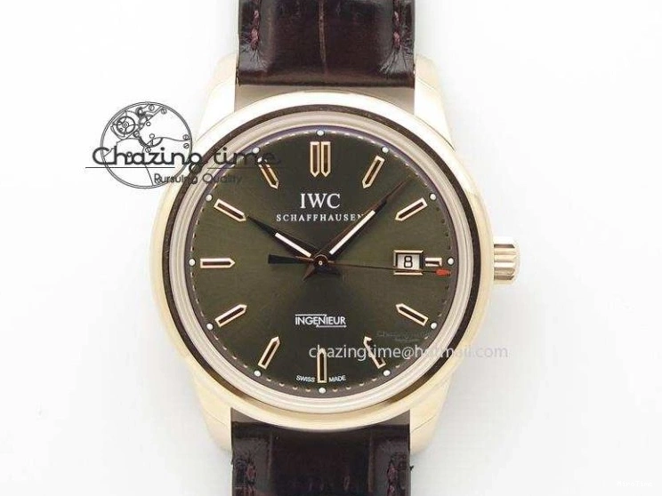 MIROTIME 0317 Ingenieur St.Laureus MKF 1:1 V2 Best Edition RG Brown Dial On Brown Leather Strap A Seasonal 7356